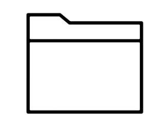 cartoon file folder