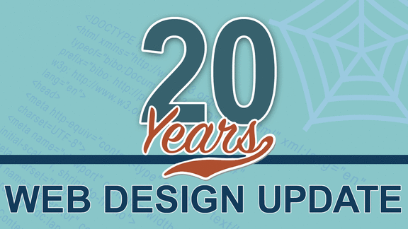 Illustration: 20 Years Web Design Update