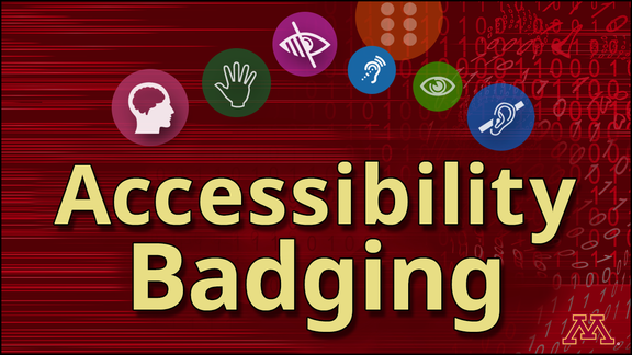 Illustration: Accessibility Badging