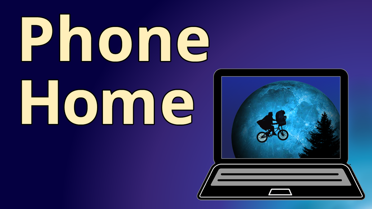 Illustration: Windows 'Phone Home'